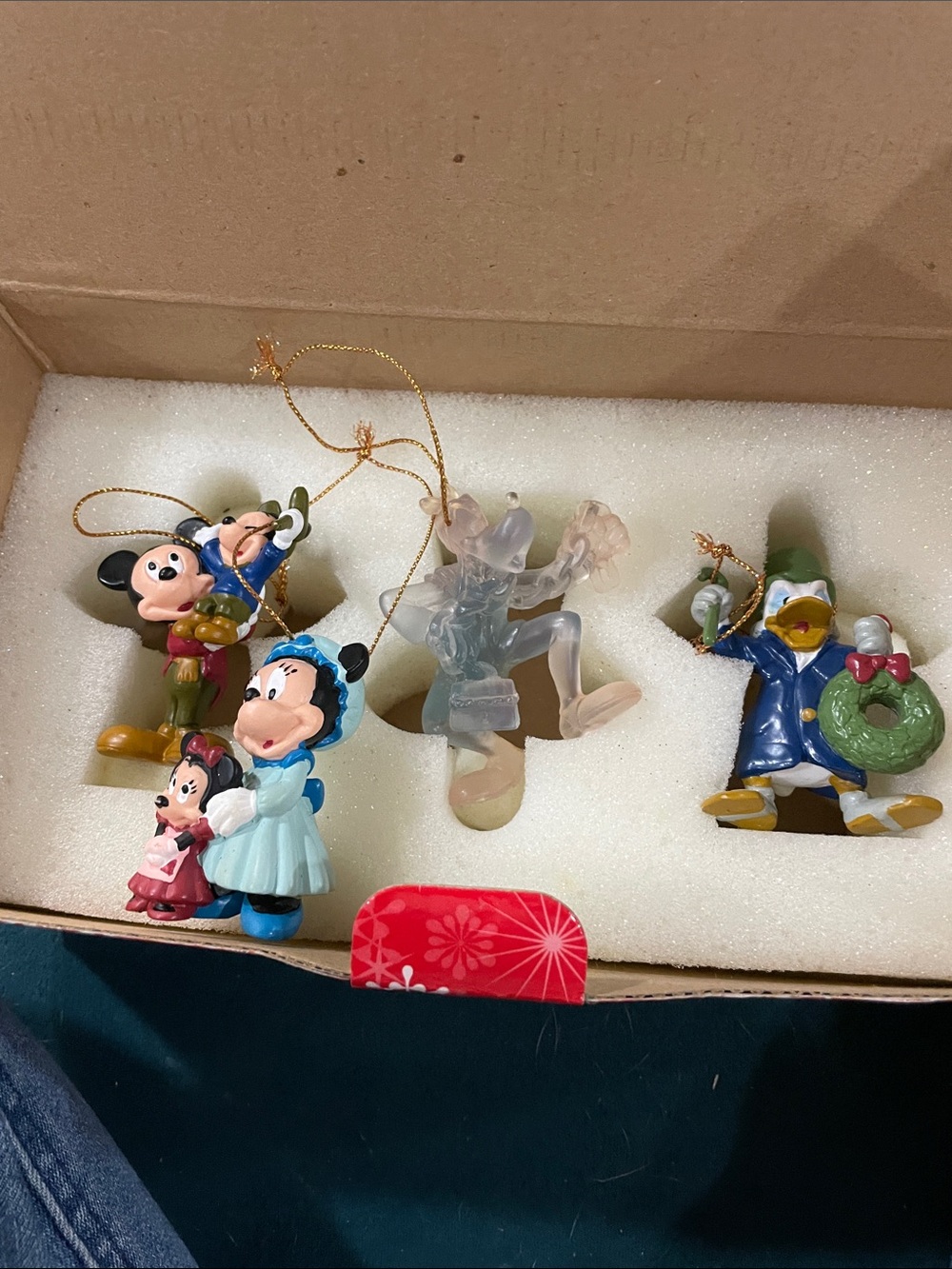 Disney Holiday Character Ornaments from A Christmas Carol